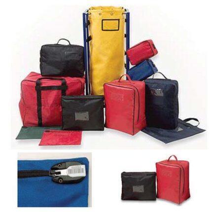 Cases and bags with a security lock